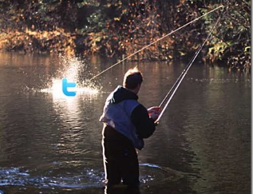 Using Twitter is like Fishing